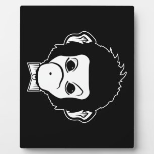 Plaque Photo monsieur monkey