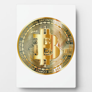 Plaque Photo Montée du Bitcoin : Libérer la révolution numériqu