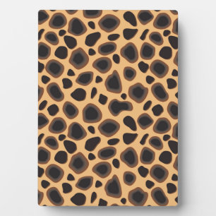 Plaque Photo Motif Cheetah