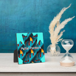Plaque Photo Motif feuille de palme verte