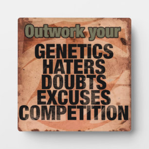 Plaque Photo Mots Inspirationnels - Plan - Motivation