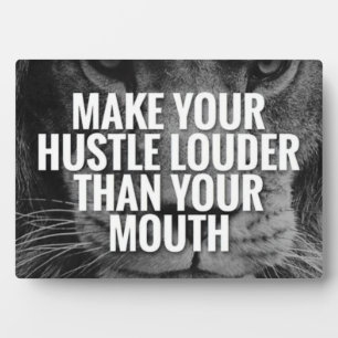 Plaque Photo Mots Motivationnels - Hustère