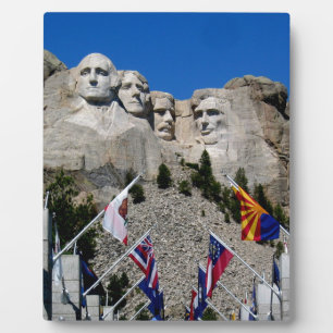 Plaque Photo Mount Rushmore Photo Souvenir personnalisable