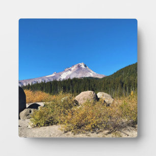 Plaque Photo Mt Hood, Oregon
