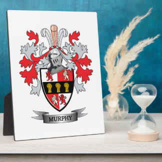 Plaque Photo Murphy Coat of Arms