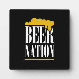 Plaque Photo Nation de la bière