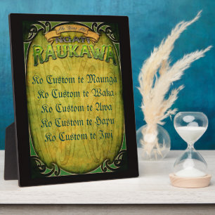 Plaque Photo Ngati Raukawa Pepeha