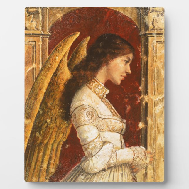 Plaque Photo Noël Fresco Angel (Devant)