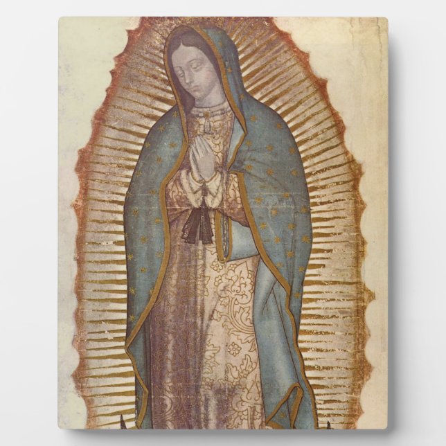 PLAQUE PHOTO NOTRE DAME DE GUADALUPE (Devant)