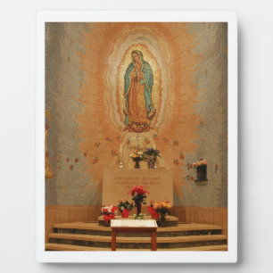 Plaque Photo Notre-Dame de Guadalupe