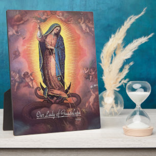 Plaque Photo Notre Dame de Guadalupe Rev12