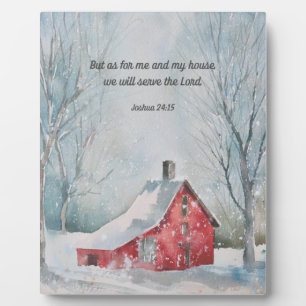 Plaque Photo Nous Serons Le Seigneur Bible Verse 8x10 Photo