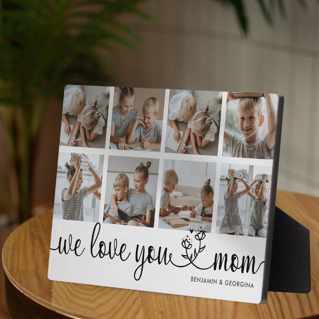 Plaque Photo Nous Vous Aimons Maman Photo (Créateur téléchargé)