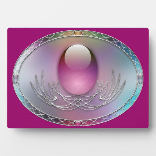 Plaque photo OEufs de Pâques