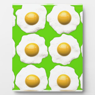 Plaque Photo oeufs verts