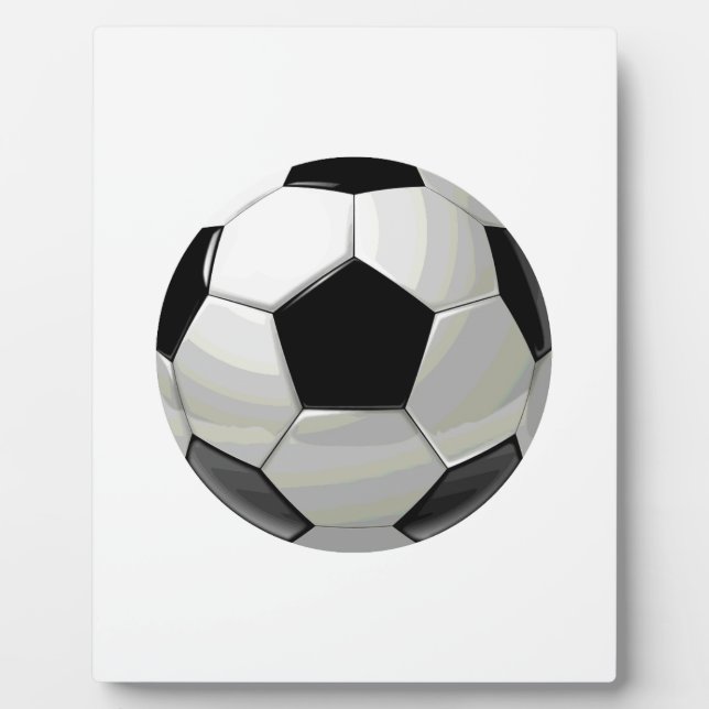 Plaque Photo Oeuvre de soccer unique (Devant)