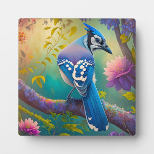 Plaque Photo Oiseaux d'Imaginaire Jay bleu