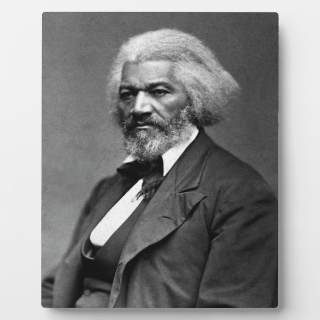 Plaque Photo Old Bailey Douglass Héros afro-américain (Devant)