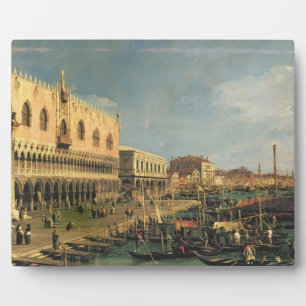 Plaque Photo Palazzo Ducale et Riva degli Schiavoni, Venic