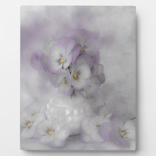Plaque Photo Pansies souples