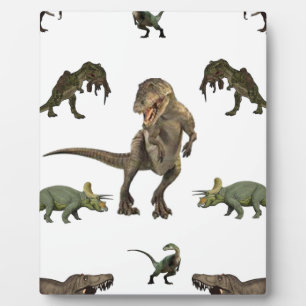Plaque Photo Papier Dinosaure