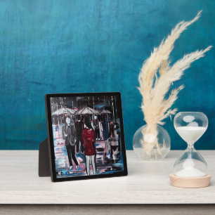 Plaque Photo Peinture Pluie Rétro par Alfred Fox