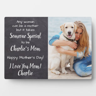 Plaque Photo Personnalisé Chien Maman Animal de compagnie Photo
