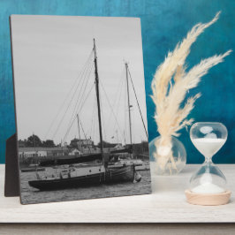Plaque Photo Petit yacht classique