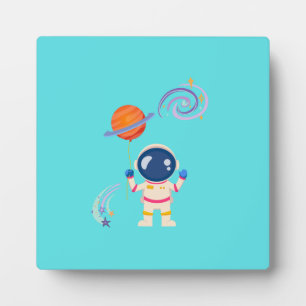 Plaque Photo Petite aventure Spaceman.