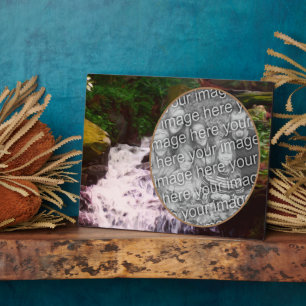 Plaque Photo Petite Cascade Woodland Peinture Ajouter Votre Pho