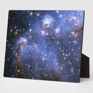 Plaque Photo Petite photo de l'espace bleu du nuage de Magellan