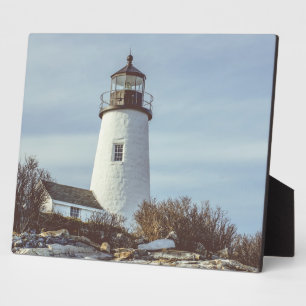 Plaque Photo Phare de Maine Pemaquid Point