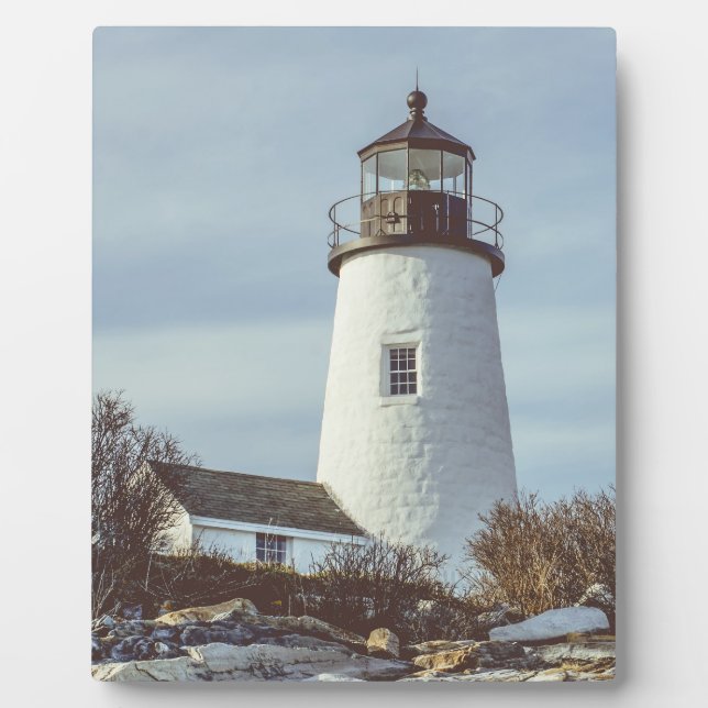 Plaque Photo Phare de Maine Pemaquid Point (Devant)