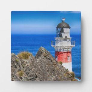 Plaque Photo Phare du Cap Palliser Nouvelle-Zélande