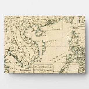 Plaque Photo Philippines, Formosa Chine du Sud
