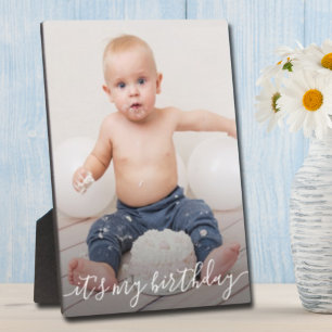 Plaque Photo Photo Anniversaire Cadre Easel Retour Photo sans c