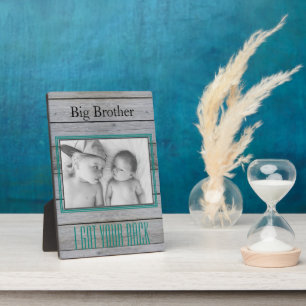 Plaque Photo Photo Big Brother "J'ai eu ton dos"