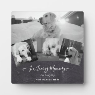 Plaque Photo PHOTO Cadeau commémoratif de chien - Gardien de la