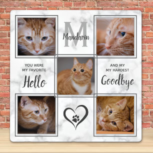 Plaque Photo Photo de chat Pet Memorial