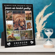 Photo de chien Collage Favori Hello Hardest Adieu