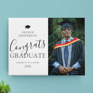 Plaque Photo Photo Moderne Graduation