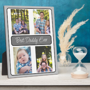 Plaque Photo Photo personnalisée de Best Daddy Ever