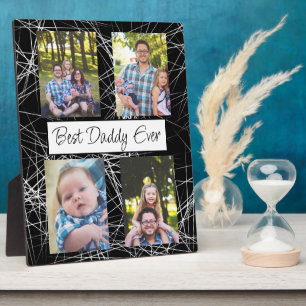 Plaque Photo Photo personnalisée de Best Daddy Ever