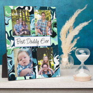 Plaque Photo Photo personnalisée de Best Daddy Ever