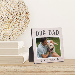 Plaque Photo Photo Russe Personnalisé Chien Papa Photo