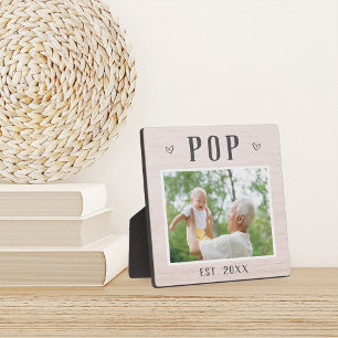 Plaque Photo Photo Russe Personnalisé Pop Grandpa