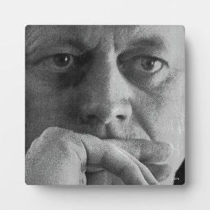 Plaque Photo Photographe de John F. Kennedy
