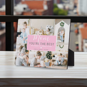 Plaque Photo Photos personnalisées Maman Vous êtes le meilleur 