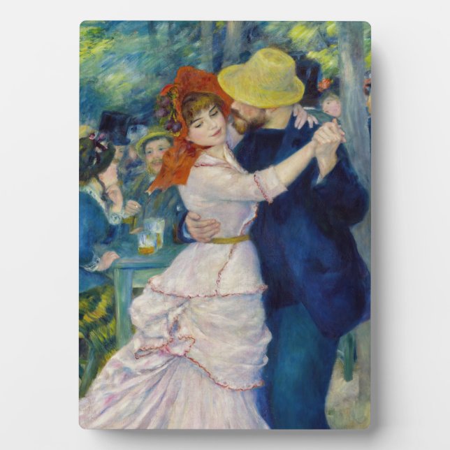 Plaque Photo Pierre-Auguste Renoir - Danse à Bougival (Devant)
