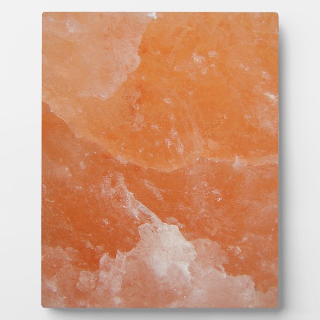 Plaque Photo Pierre salée orange (Devant)